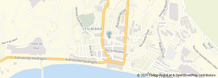 Mapa de Rua Almirante Sande Vasconcelos