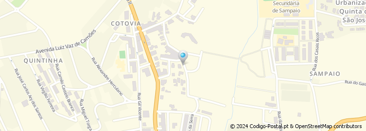 Mapa de Rua Altinho da Cotovia