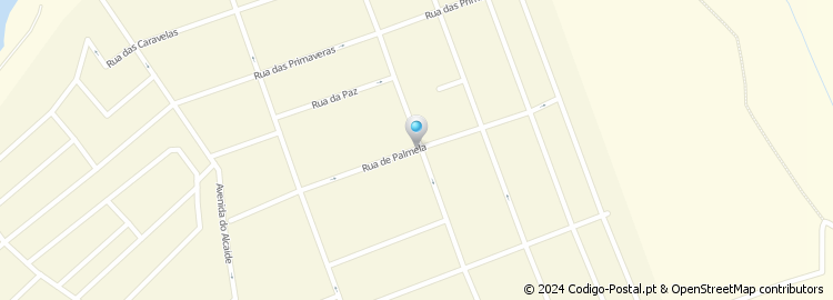 Mapa de Rua de Palmela