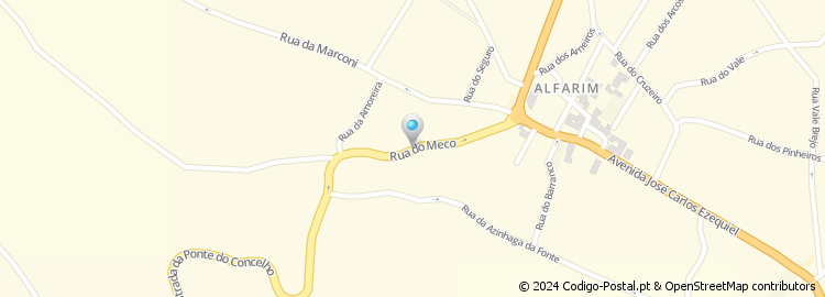 Mapa de Rua do Alecrim