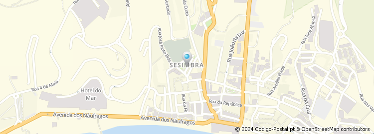 Mapa de Rua Feliciano de Castilho