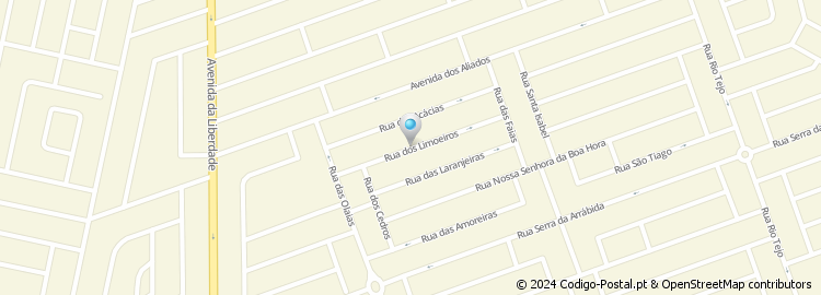 Mapa de Rua Limoeiros