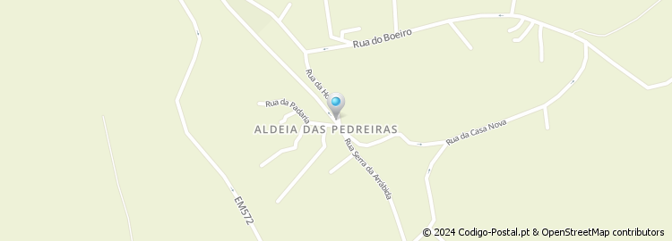 Mapa de Rua Serra da Achada