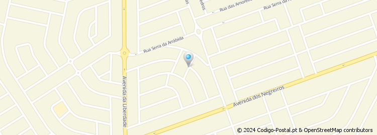 Mapa de Rua Serra da Marofa