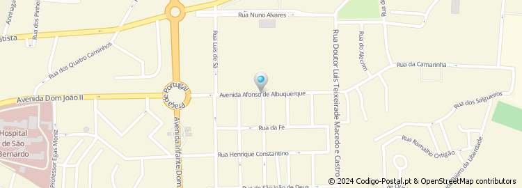 Mapa de Avenida Afonso de Albuquerque