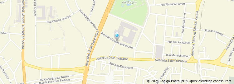 Mapa de Avenida Mariano de Carvalho