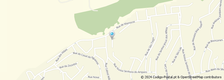 Mapa de Rua Afonso Castro