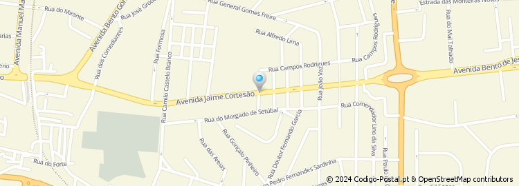 Mapa de Rua Augusto da Costa