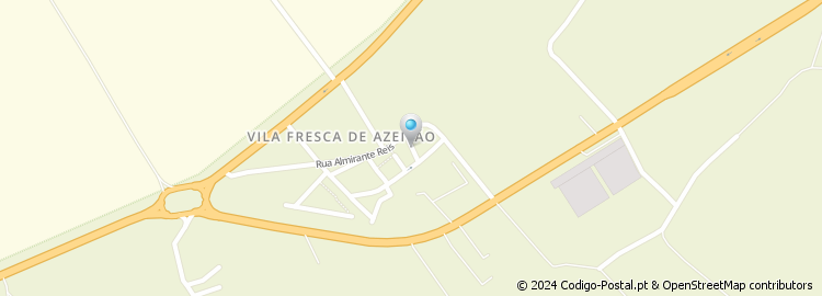 Mapa de Rua de São Simão