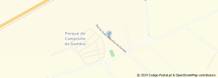 Mapa de Rua do Clube Desportivo da Gâmbia