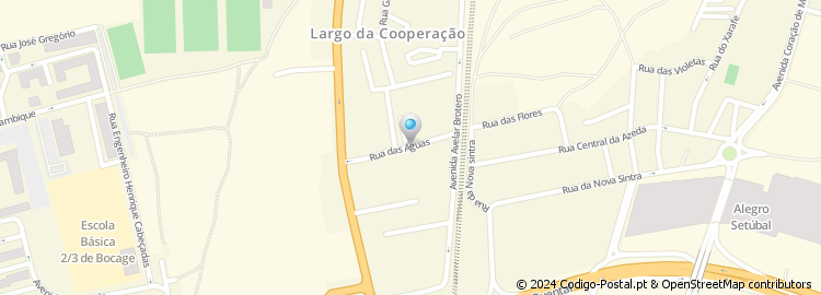 Mapa de Rua dos Girassóis