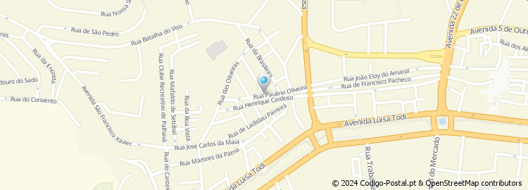Mapa de Rua Jacob Queimado