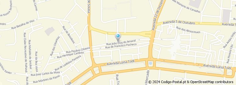 Mapa de Rua João Eloy do Amaral