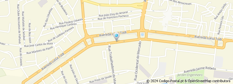Mapa de Rua Ricardo Correia