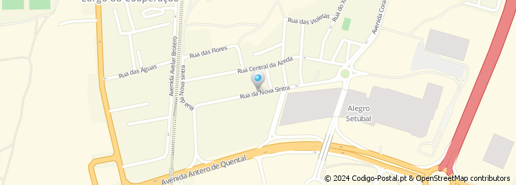 Mapa de Rua Salvador Pereira Amália