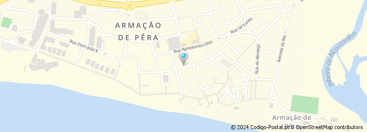 Mapa de Rua Coronel Santos Gomes
