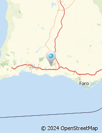 Mapa de Rua das Areias de Pêra