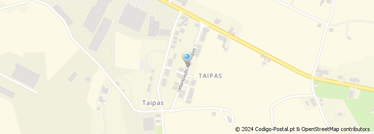 Mapa de Taipas