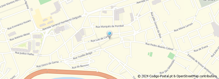 Mapa de Cerca Lopes Paulo