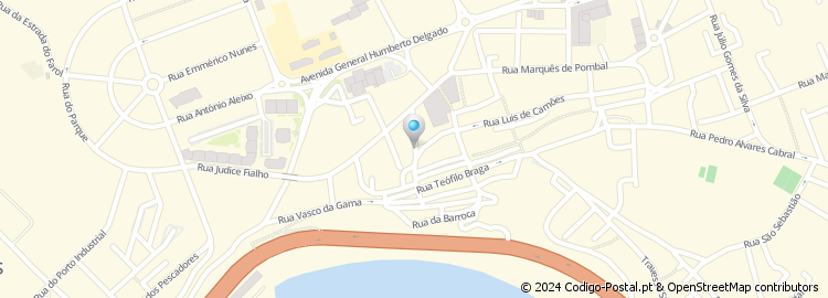 Mapa de Rua Nicolau Coelho