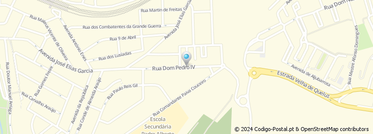 Mapa de Rua Dom Pedro Iv