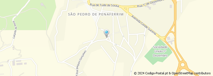Mapa de Travessa do Cabeço da Bezerra