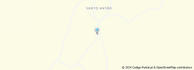 Mapa de Santo Antão