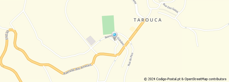 Mapa de Apartado 2, Tarouca