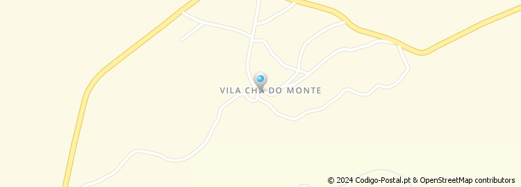 Mapa de Vila Chã do Monte