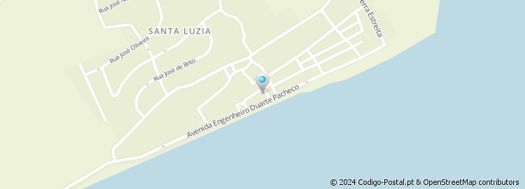 Mapa de Rua Teotónio Pereira