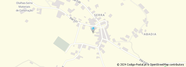 Mapa de Apartado 1, Serra