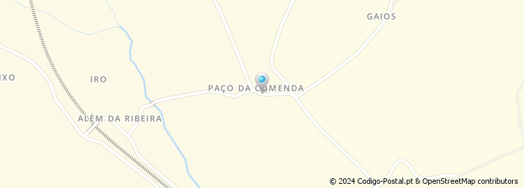 Mapa de Canto da Serrada