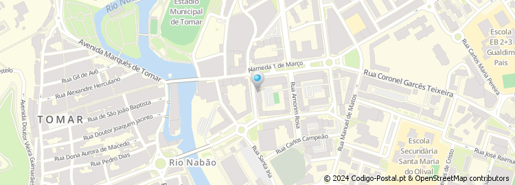 Mapa de Rua Major Ferreira do Amaral