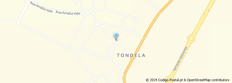 Mapa de Rua Visconde de Tondela
