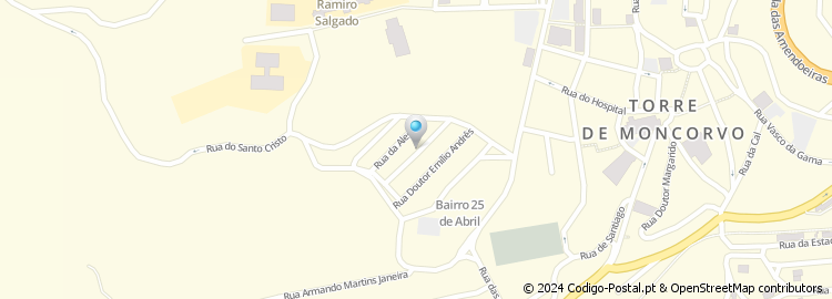 Mapa de Rua Dom Frei Bartolomeu dos Mártires