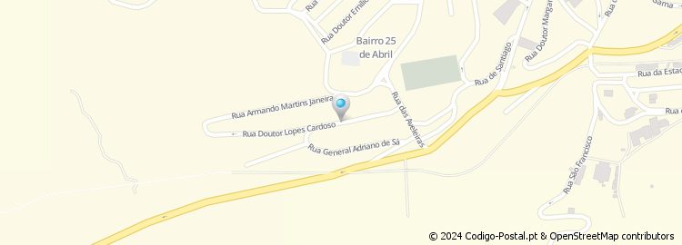 Mapa de Rua Doutor Lopes Cardoso