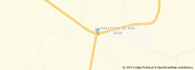 Mapa de Rua de São João Baptista