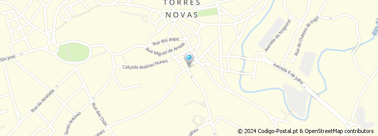 Mapa de Rua de Valverde