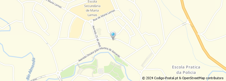 Mapa de Rua Doutor José Lopes Shiapa Faro e Silva