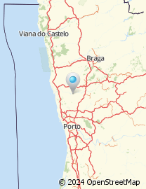 Mapa de Rua António Moreira Costa
