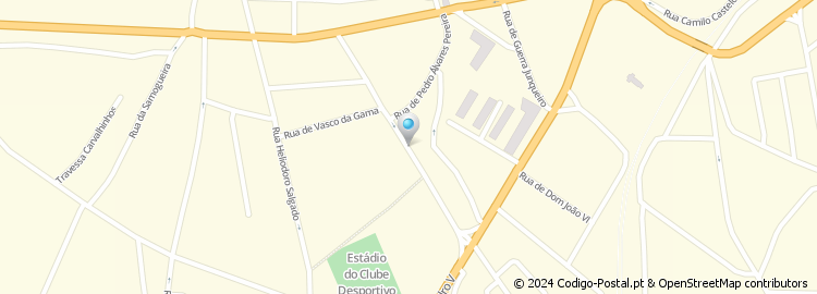 Mapa de Rua Augusto C. Reis