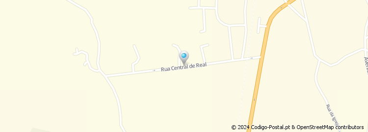 Mapa de Rua Central Real