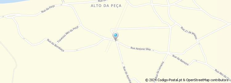 Mapa de Rua Dom Soeiro Mendes da Maia