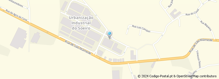 Mapa de Rua São Pantaleão