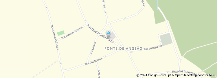 Mapa de Rua Doutor João Rocha