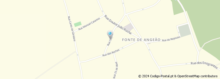 Mapa de Rua Senhora Rosa Manhosa