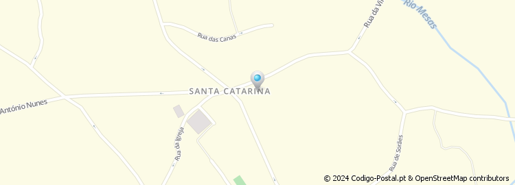Mapa de Santa Catarina