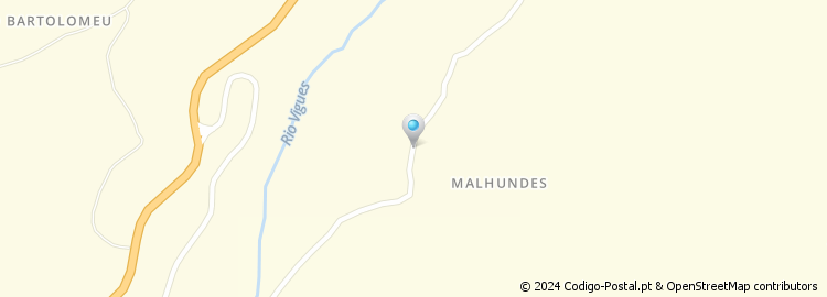 Mapa de Malhundes