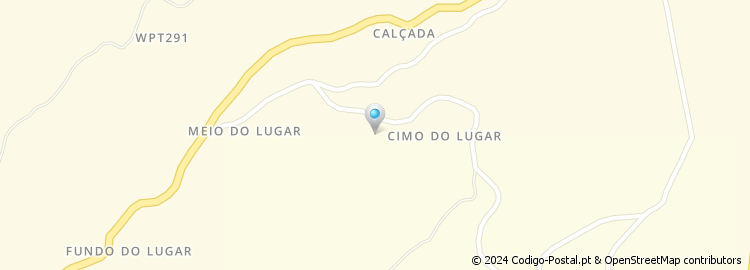 Mapa de Cimo Lugar