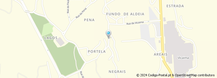 Mapa de Rua Doutor António Alves D  Assis Teixeira